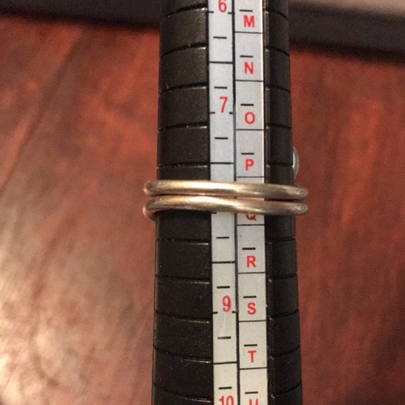 Unique sterling silver ring size 8 - Picture 4 of 12